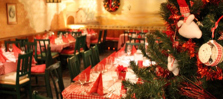 Weihnachstfeier beim Martin Sepp